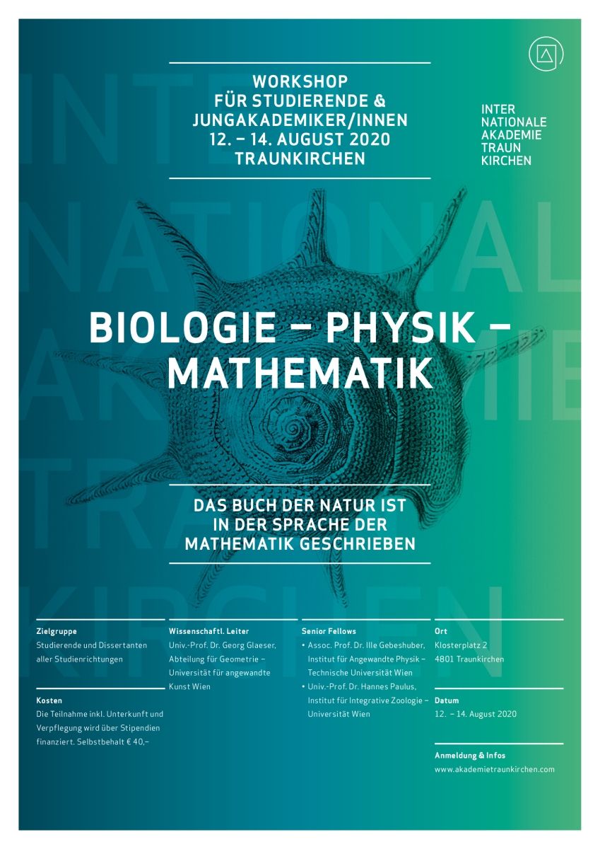 Workshop, Biologie - Physik - Mathematik
