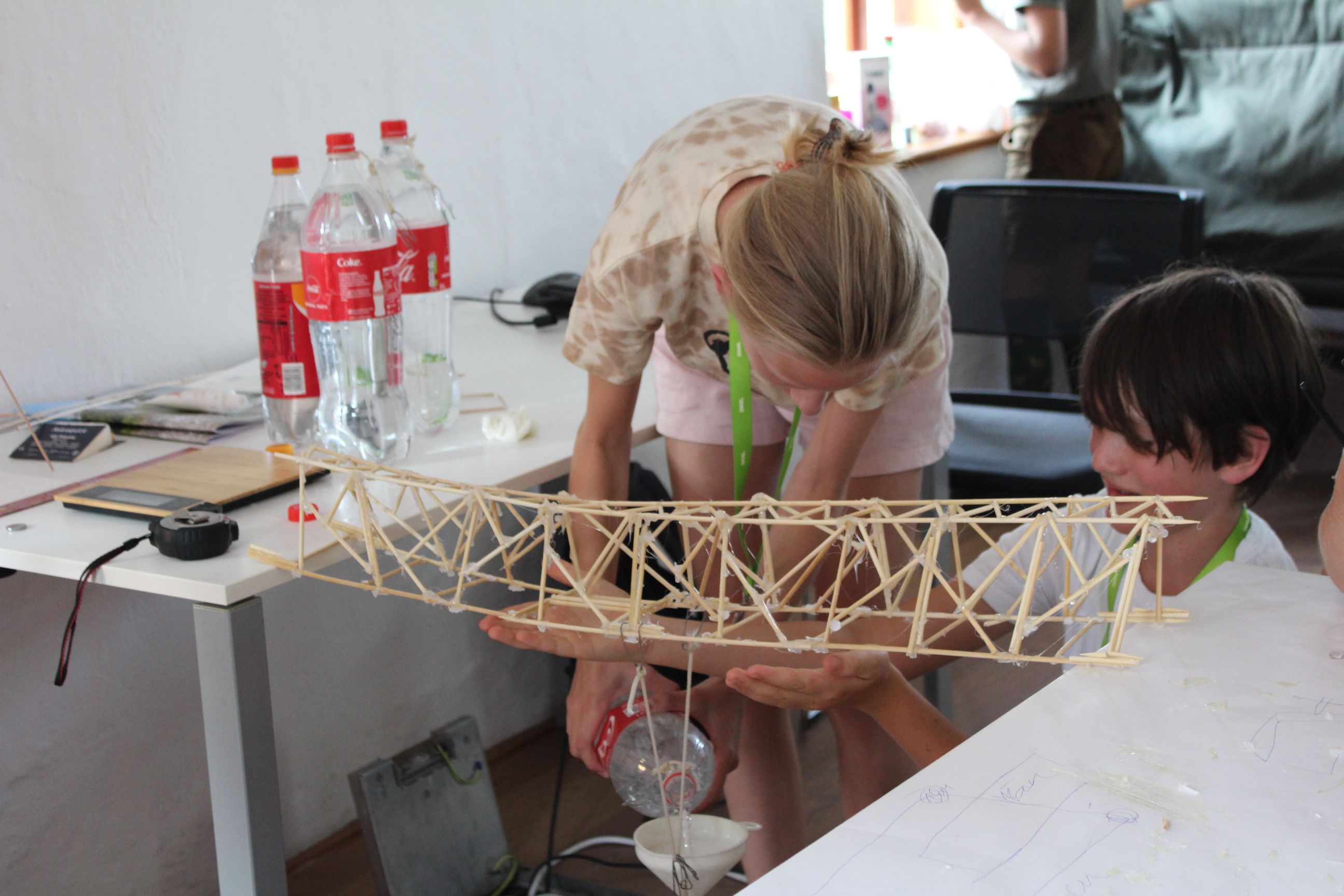 KinderUni Almtal am Traunsee 2023 Brücken bauen